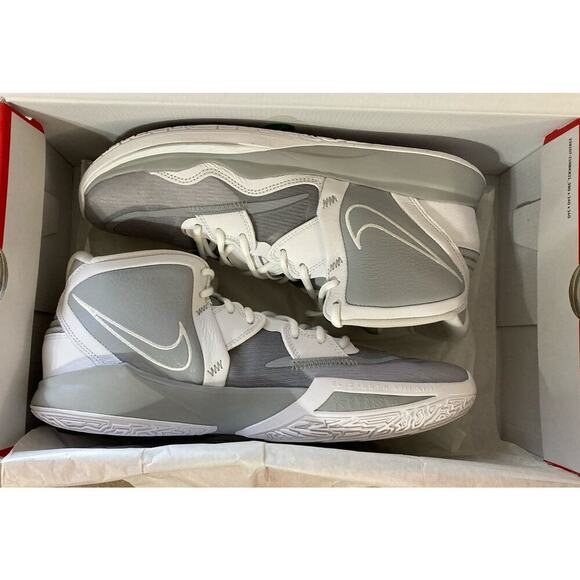 Nike Men’s Kyrie Infinity TB Sz 14 NIB Wolf Gray White Basketball Shoes - Picture 11 of 11
